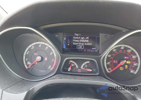 2013 Ford Focus St из США, поврежденный, VIN 1FADP3L91DL323489